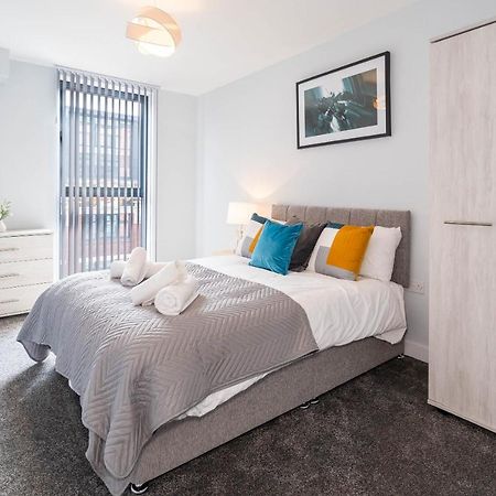 New Build - 2 Bed Snug Modern Apartment - Juliet Balcony - Roof Top Terrace - Digbeth, Birmingham City Centre - Free Netflix & Smart Tv Exterior foto