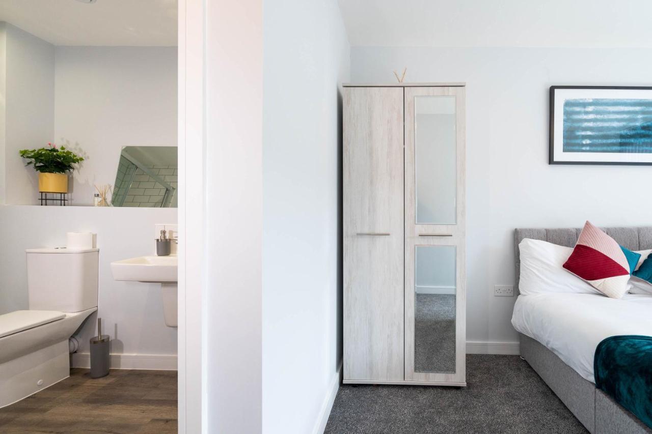 New Build - 2 Bed Snug Modern Apartment - Juliet Balcony - Roof Top Terrace - Digbeth, Birmingham City Centre - Free Netflix & Smart Tv Exterior foto